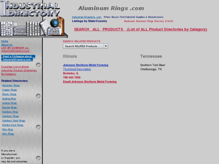 www.aluminumrings.com