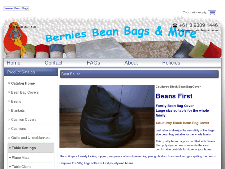 www.berniesbeanbags.com