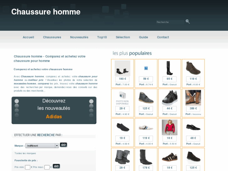 www.chaussures-hommes.net