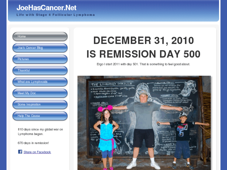 www.joehascancer.net