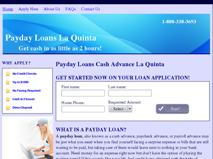 www.paydayloanslaquintaca.com