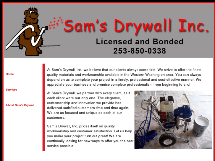 www.samsdrywallinc.com