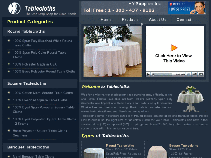 www.table-cloth.net