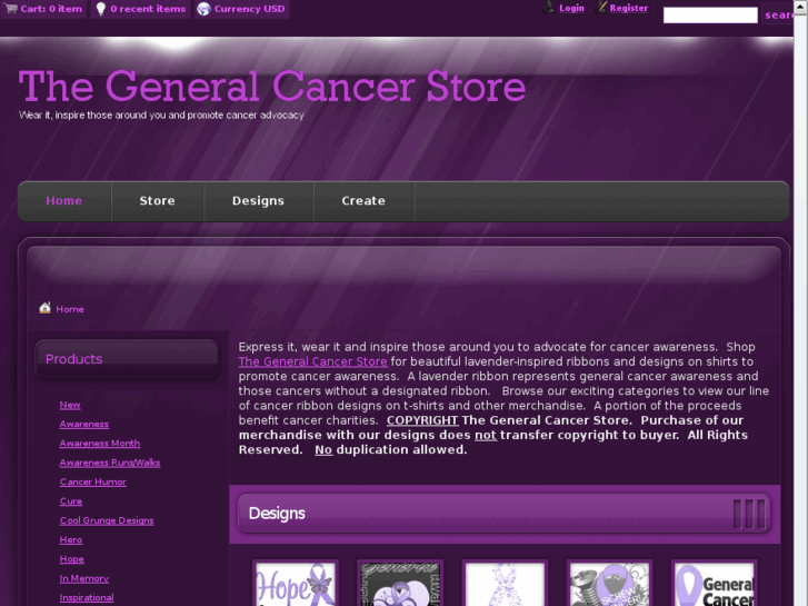 www.thegeneralcancerstore.com