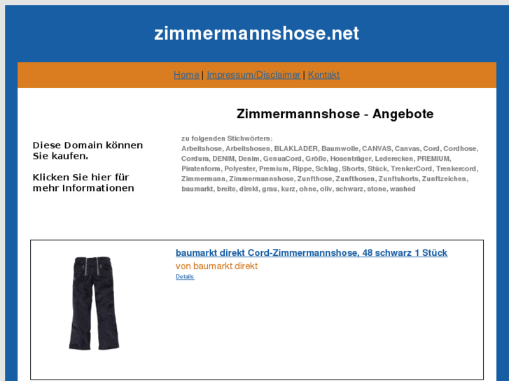 www.zimmermannshose.net