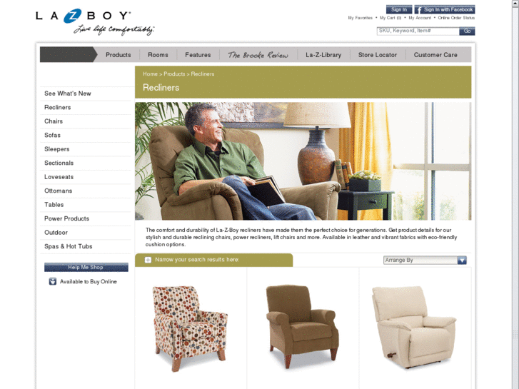 www.americandrewhappyrecliners.com