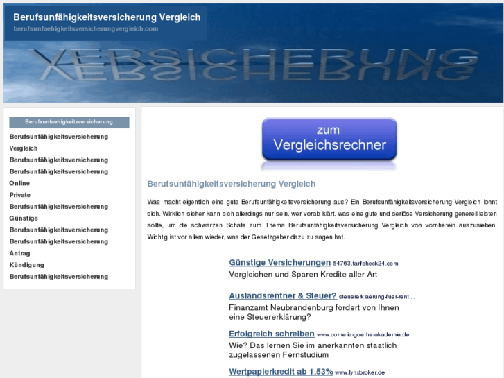 www.berufsunfaehigkeitsversicherungvergleich.com