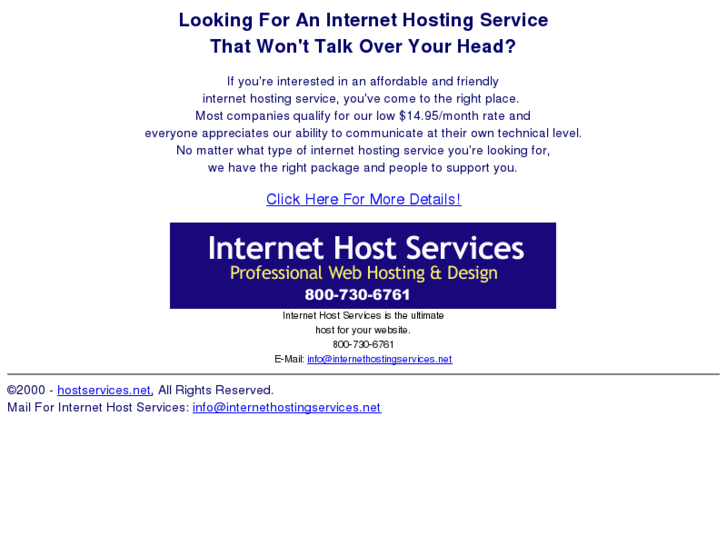 www.internethostingservices.net