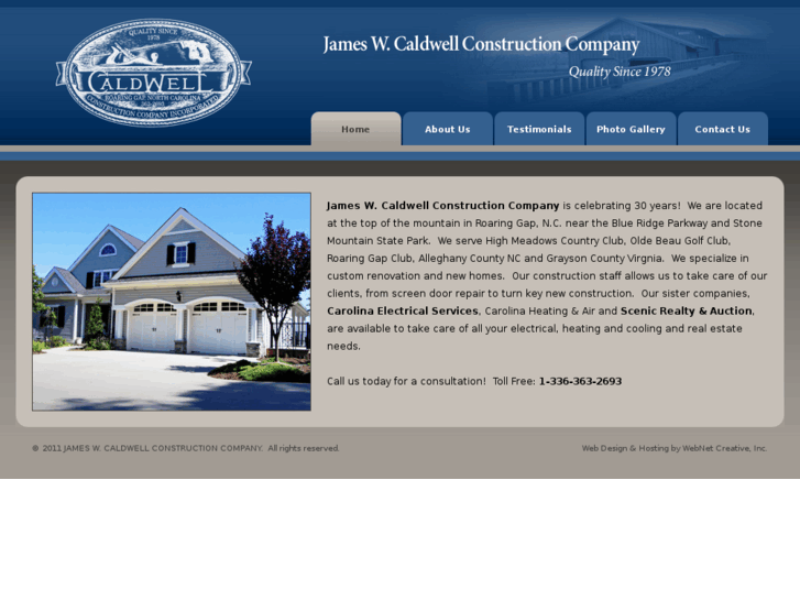 www.jamescaldwellconstruction.com