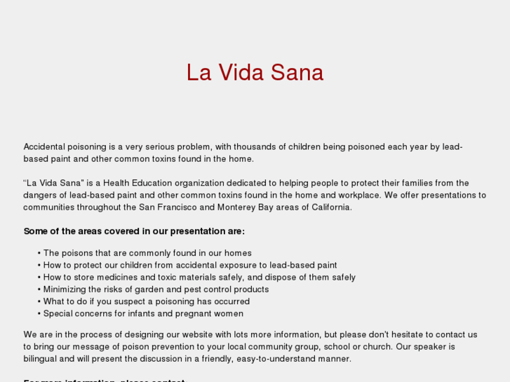 www.lavidasana.org