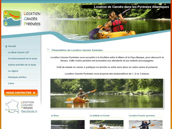 www.location-canoes-pyrenees.com