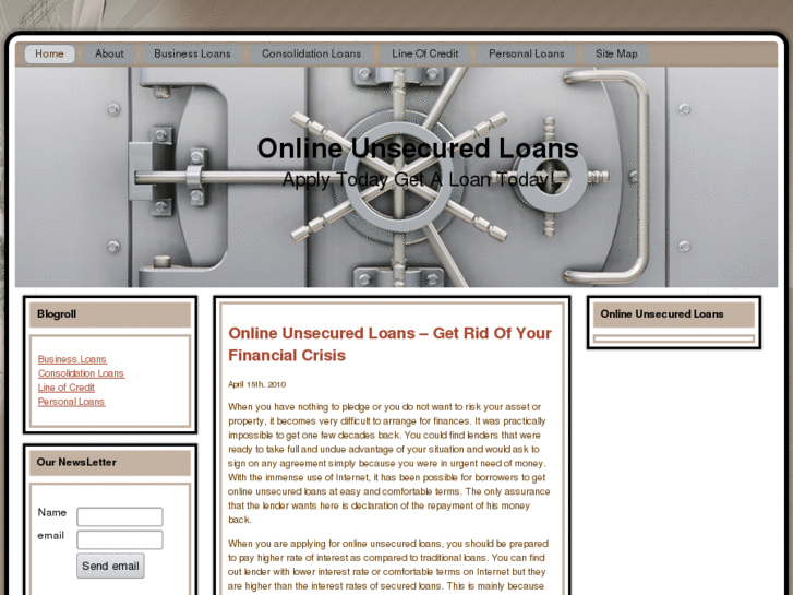 www.onlineunsecuredloans.org