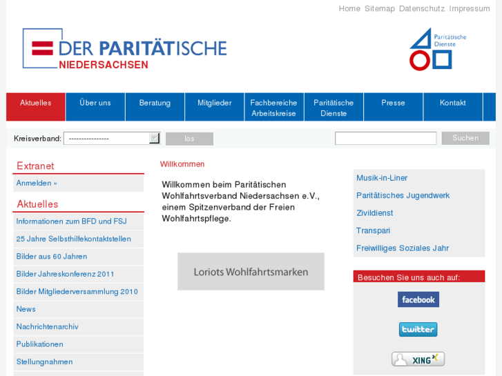 www.paritaetischer.de