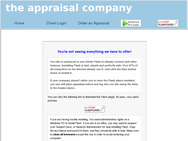 www.theappraisalcompany.net