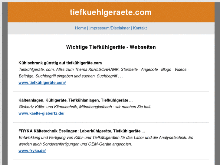 www.tiefkuehlgeraete.com