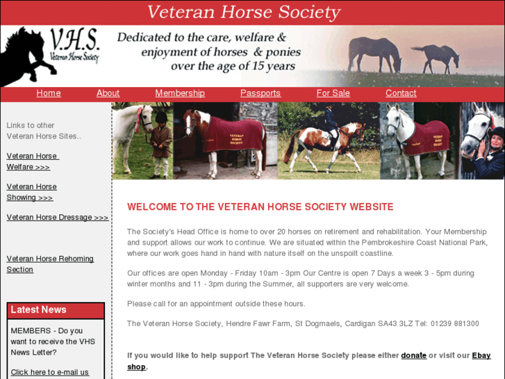 www.veteran-horse-society.co.uk