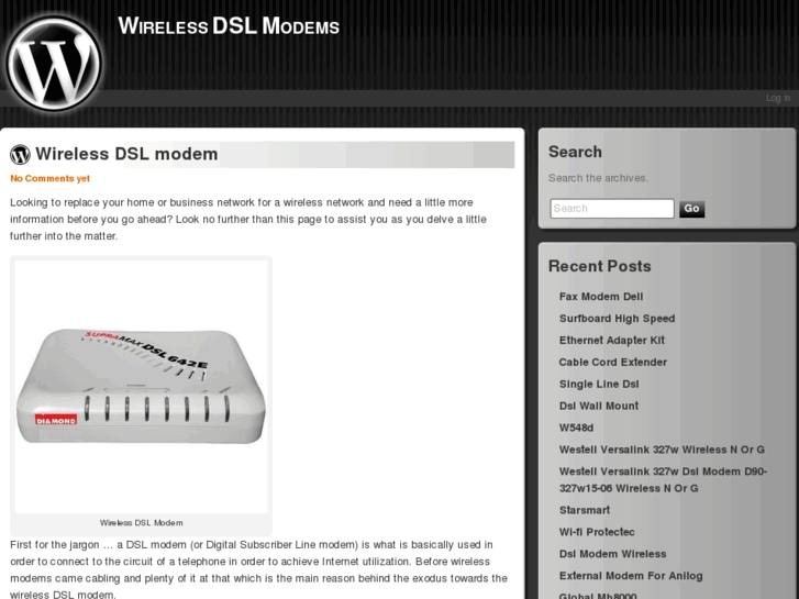 www.wirelessdslmodem.info