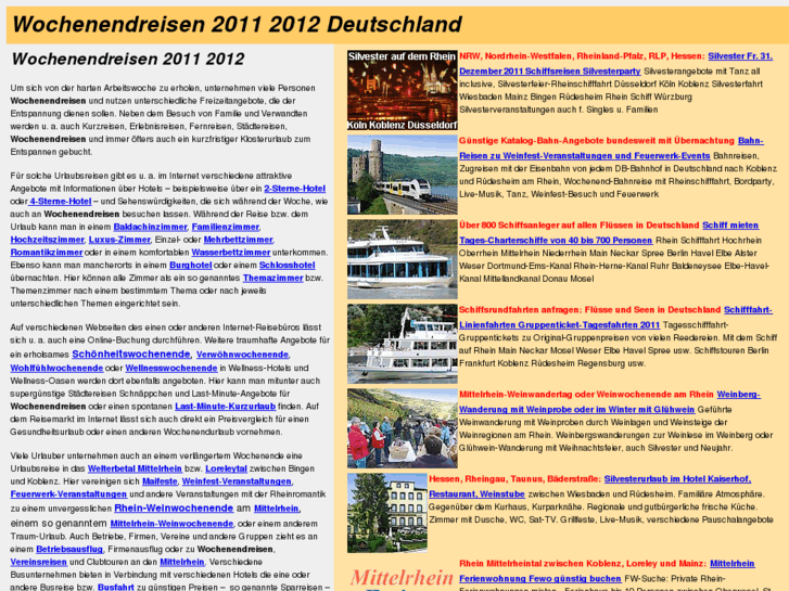 www.wochenendreisen.biz