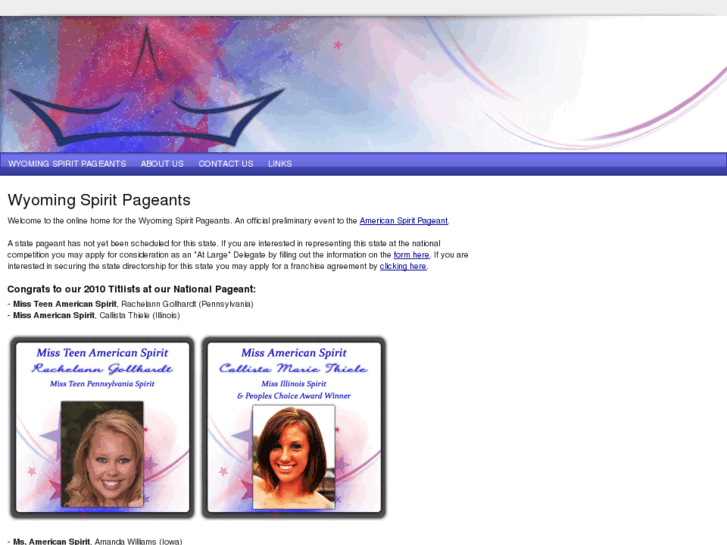 www.wyomingspiritpageants.com