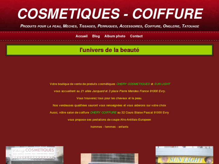 www.chery-cosmetiques.com