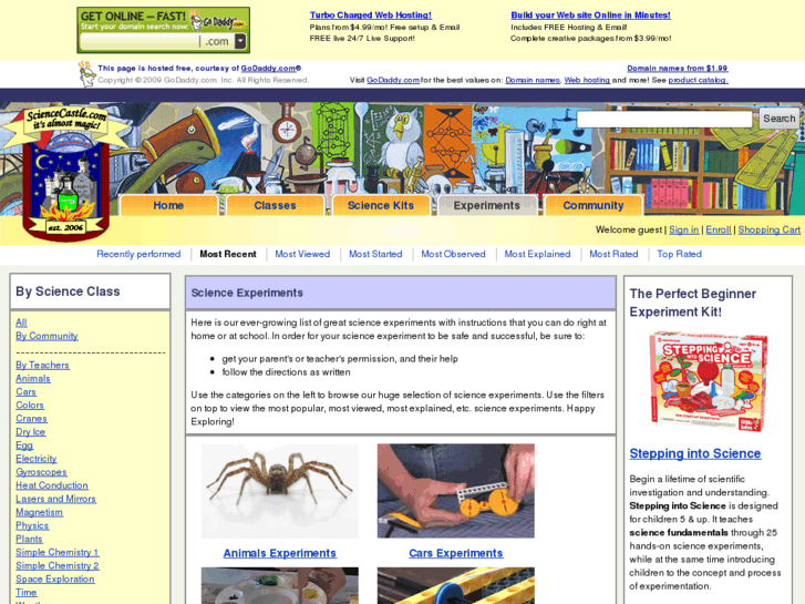 www.experimentsscience.com
