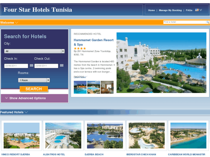 www.fourstarhotelstunisia.com