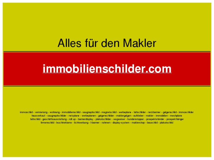 www.immobilienschilder.com