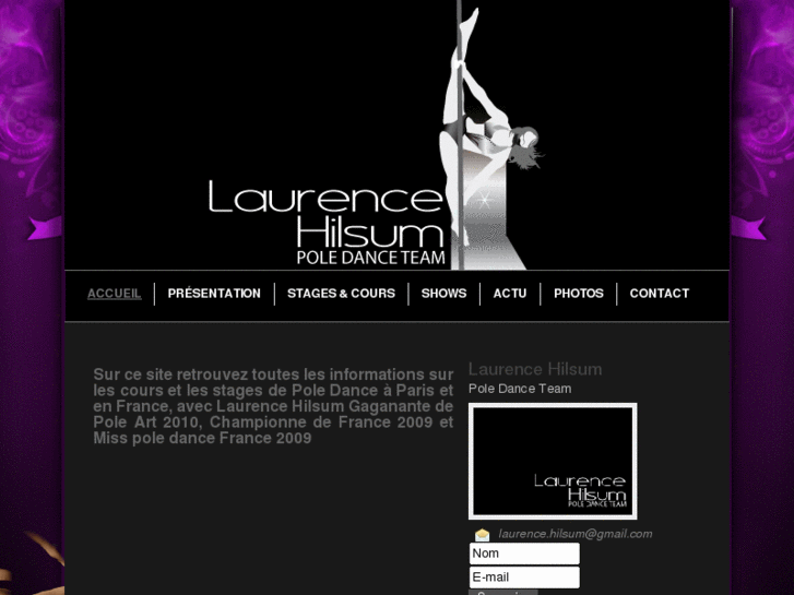 www.laurence-pole-dance-team.com