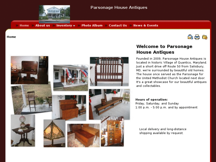 www.parsonagehouseantiques.com