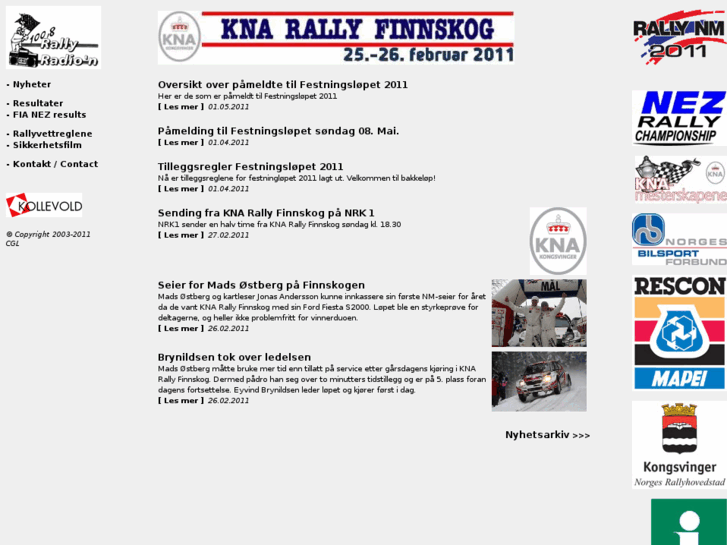 www.rallyfinnskog.no