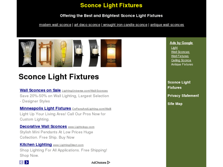 www.sconcelightfixtures.com