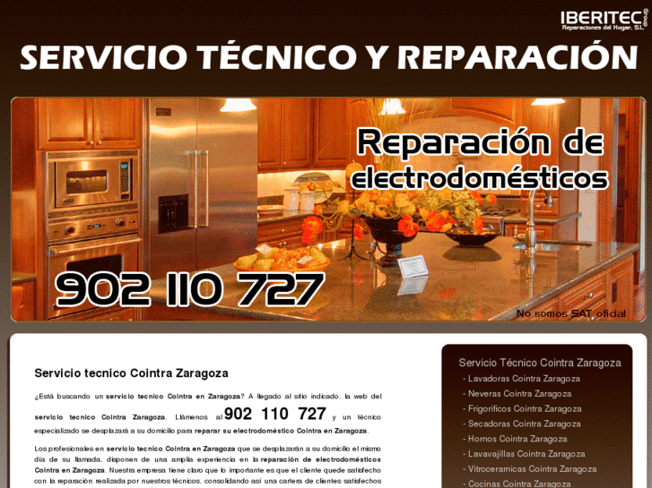 www.serviciotecnicocointrazaragoza.com