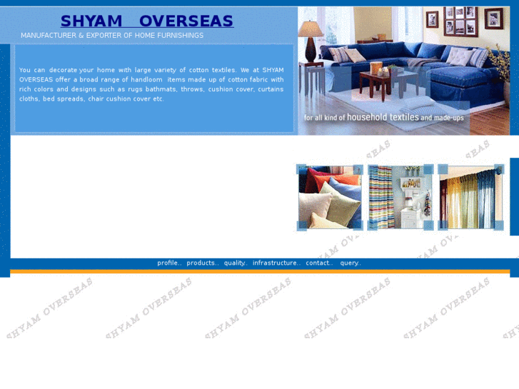 www.shyamoverseas.com