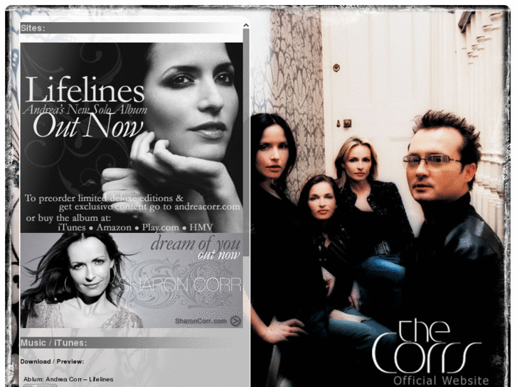 www.thecorrswebsite.com