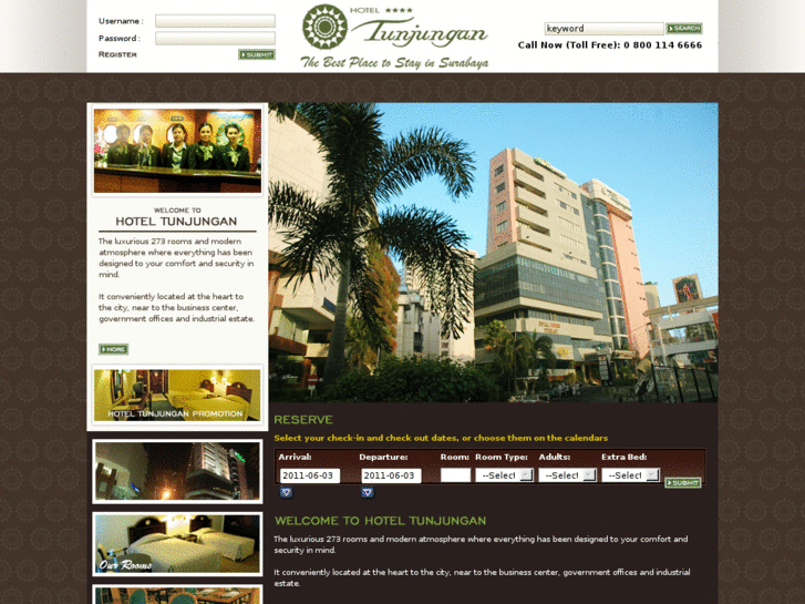 www.tunjunganhotel.com