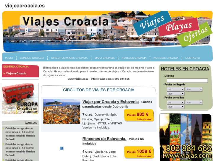 www.viajeacroacia.es