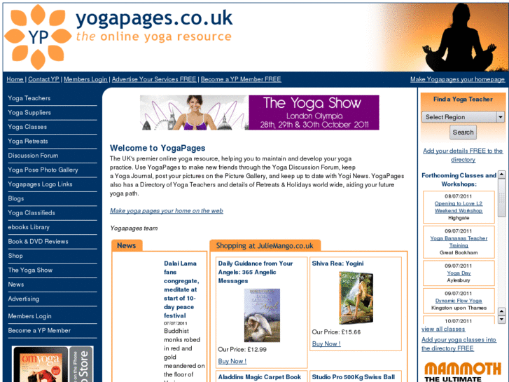 www.yogapages.co.uk