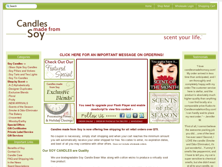 www.candlesmadefromsoy.com