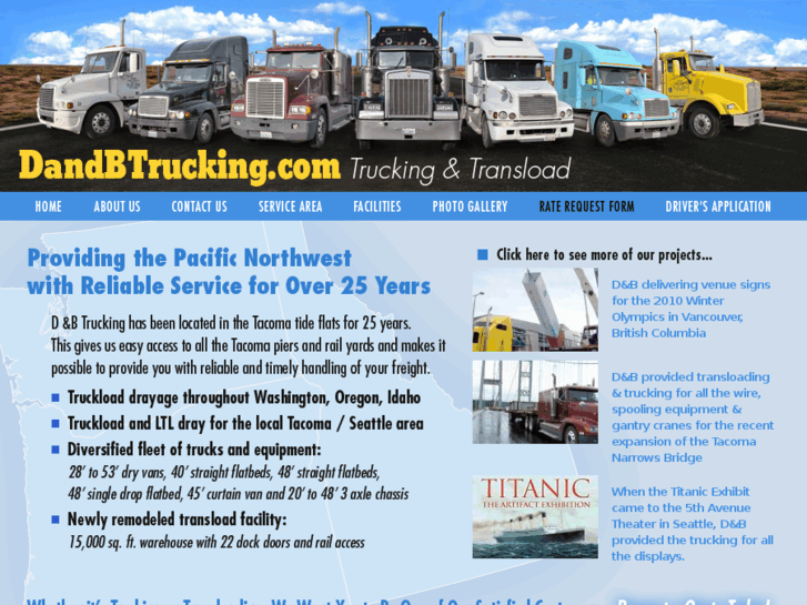 www.dandbtrucking.com