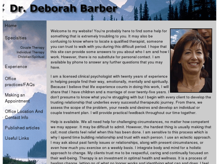 www.drdeborahbarber.net