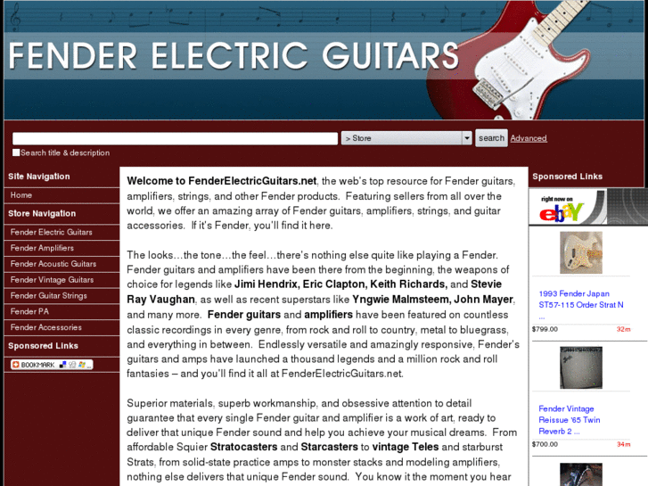 www.fenderelectricguitars.net