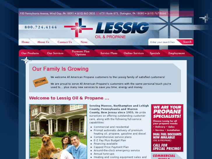 www.lessigoilandpropane.com