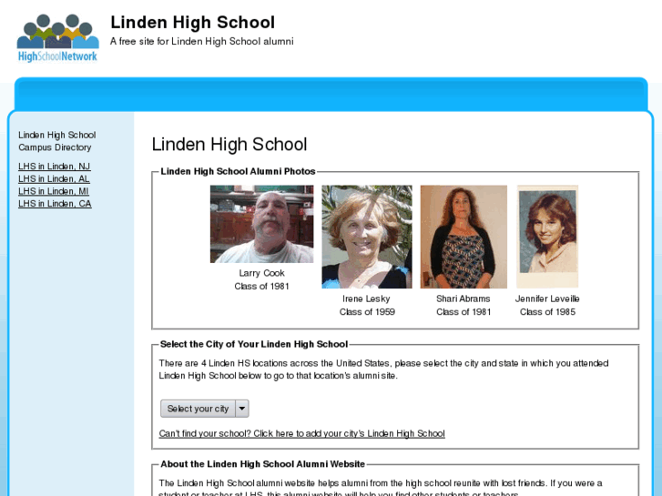 www.lindenhighschool.net
