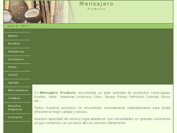 www.mensajeroproducts.com