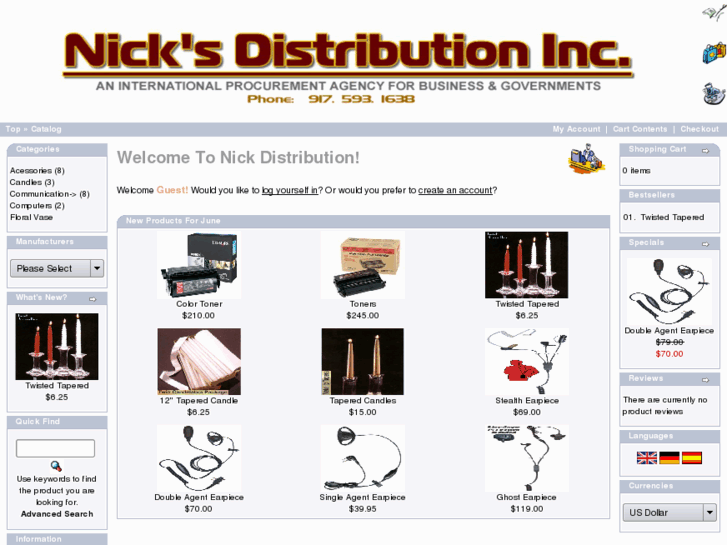 www.nickdistribution.com