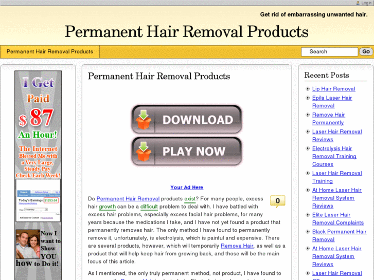 www.productsforhairremoval.com