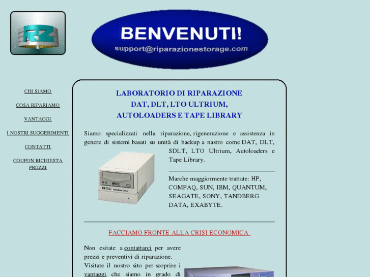 www.riparazionestorage.com