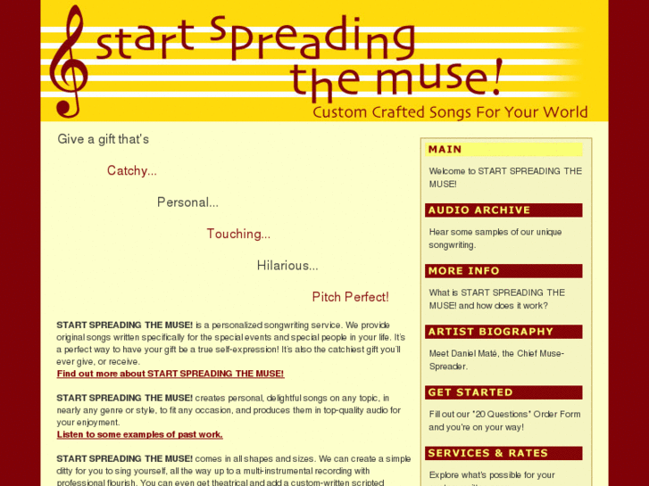 www.startspreadingthemuse.com