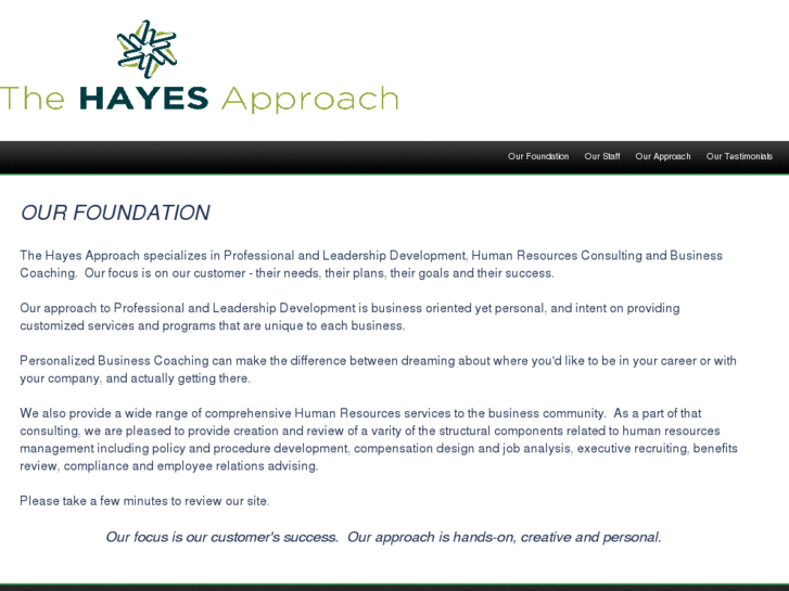 www.thehayesapproach.com