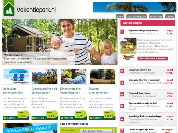 www.vakantiepark.nl